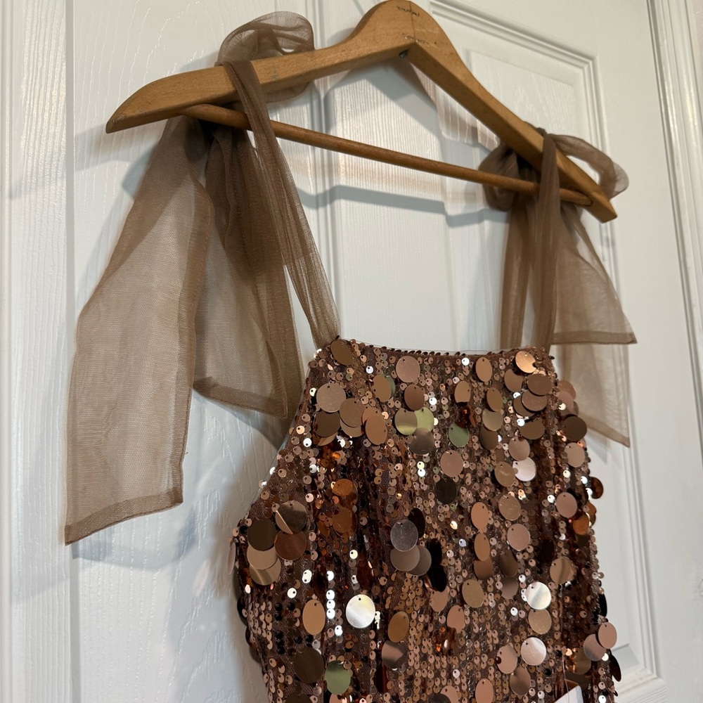 Sparkly sequin short cocktail mini dress